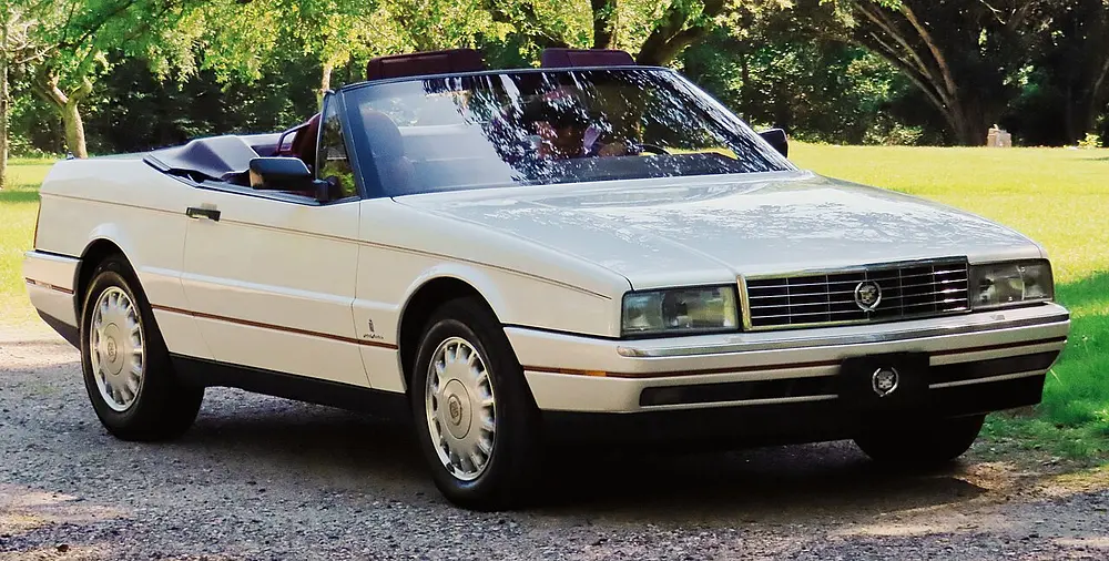 Cadillac Allante 1987 · 4.1 L · 8 cylinders · Premium Gasoline · (FFS) · Automatic 4-spd · Front-Wheel Drive