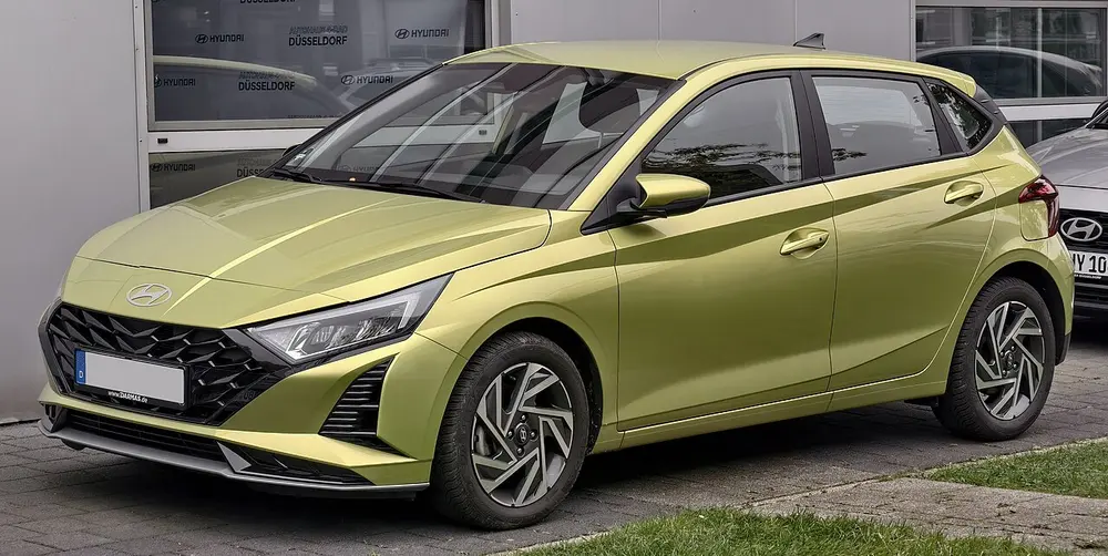 Hyundai i20 1.25 L Kappa II MPi · 55.0 kW