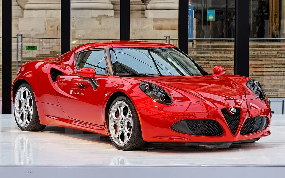 Alfa Romeo 4C 2015 · 1.8 L · 4 cylinders · Premium Gasoline · SIDI · Automatic (AM6) · Rear-Wheel Drive