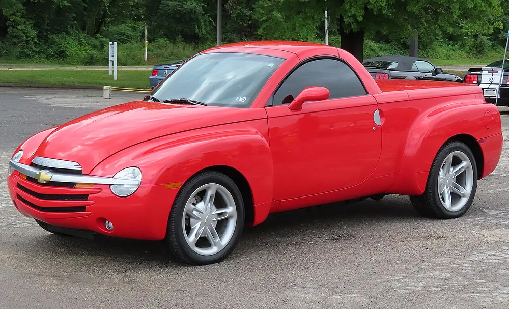 Chevrolet SSR Pickup 2WD 2003 · 5.3 L · 8 cylinders · Regular Gasoline · Automatic 4-spd · CLKUP · Rear-Wheel Drive