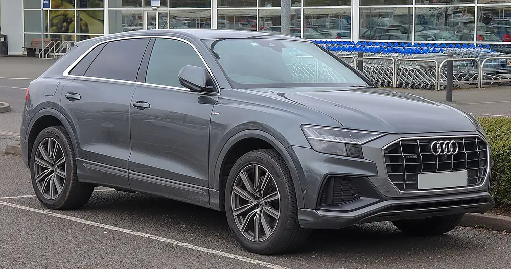 Audi Q8 2019 · 3.0 L · 6 cylinders · Premium Gasoline · 48V Li-Ion · SIDI; Mild Hybrid · Hybrid · Automatic (S8) · All-Wheel Drive
