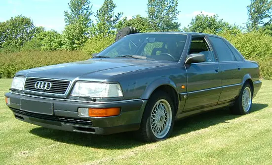 Audi V8 1994 · 4.2 L · 8 cylinders · Premium Gasoline · (GUZZLER)  (FFS) · Automatic 4-spd · 3MODE CLKUP · 4-Wheel or All-Wheel Drive