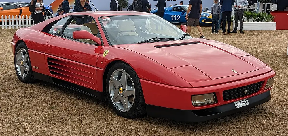 Ferrari 348 TB/TS 1993 · 3.4 L · 8 cylinders · Premium Gasoline · (GUZZLER) (FFS) · Manual 5-spd · Rear-Wheel Drive