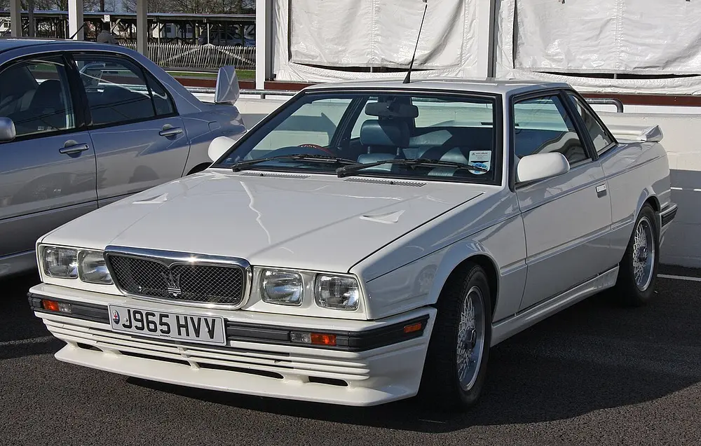 Maserati Karif 1989 · 2.8 L · 6 cylinders · Premium Gasoline · (GUZZLER)  (FFS,TRBO) · Automatic 4-spd · VLKUP · Rear-Wheel Drive