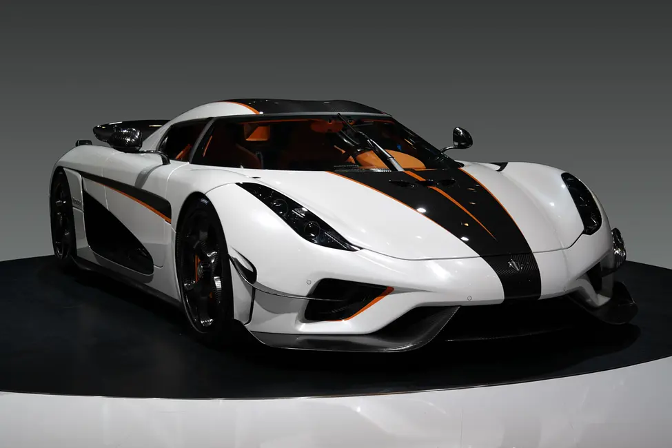 Koenigsegg Regera 2019 · 5.0 L · 8 cylinders · Premium Gasoline · 700V Li-Ion · Hybrid · Hybrid · Automatic (A1) · Rear-Wheel Drive