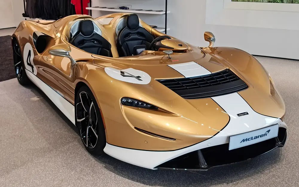 McLaren Elva 2021 · 4.0 L · 8 cylinders · Premium Gasoline · Automatic (AM-S7) · Rear-Wheel Drive