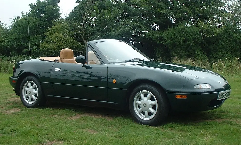 Mazda MX-5 Miata 1994 · 1.8 L · 4 cylinders · Regular Gasoline · DOHC       (FFS) · Automatic 4-spd · CLKUP · Rear-Wheel Drive