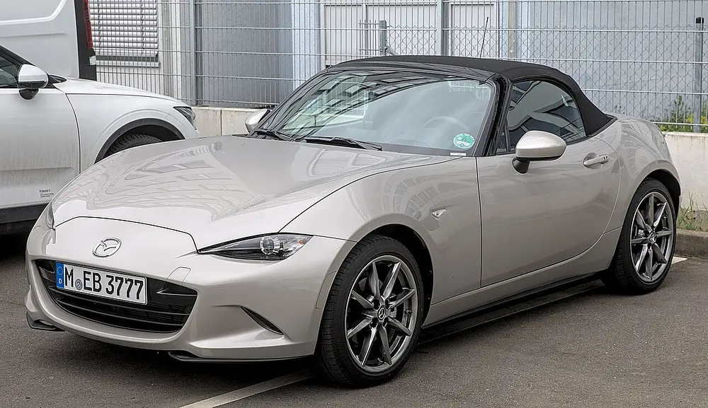 Mazda MX-5 2016 · 2.0 L · 4 cylinders · Premium Gasoline · SIDI · Manual 6-spd · Rear-Wheel Drive