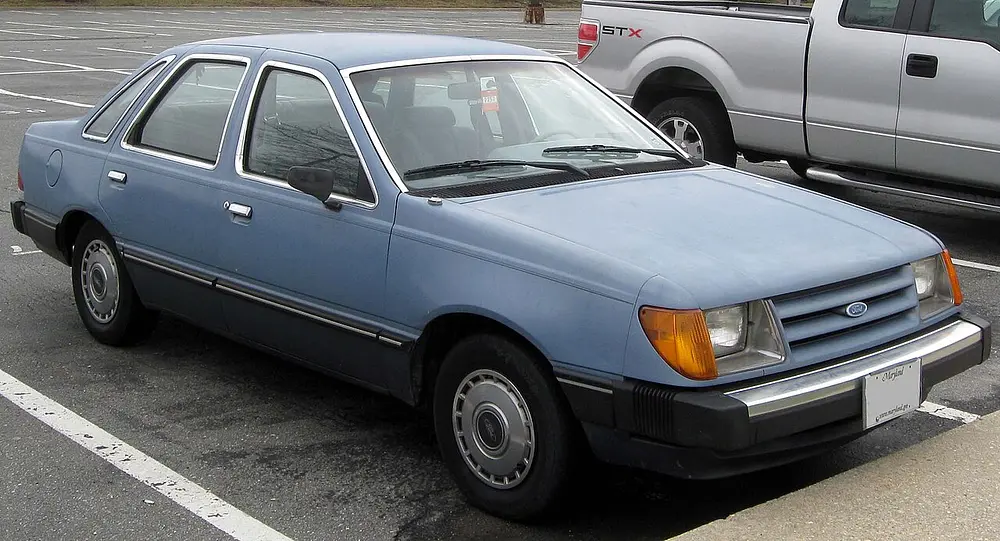Ford Tempo 1985 · 2.3 L · 4 cylinders · Regular Gasoline · (FFS) CA model · Automatic 3-spd · Front-Wheel Drive