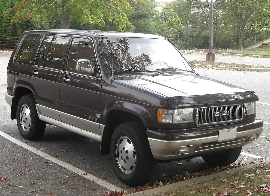 Isuzu Trooper 1993 · 3.2 L · 6 cylinders · Regular Gasoline · (DOHC)     (FFS) · Automatic 4-spd · 2MODE CLKUP · 4-Wheel or All-Wheel Drive