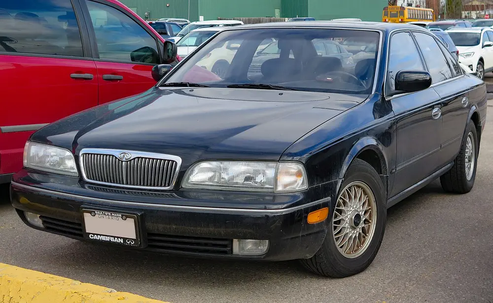 Infiniti Q45 1994 · 4.5 L · 8 cylinders · Premium Gasoline · (GUZZLER)  (FFS) · Automatic 4-spd · CLKUP · Rear-Wheel Drive