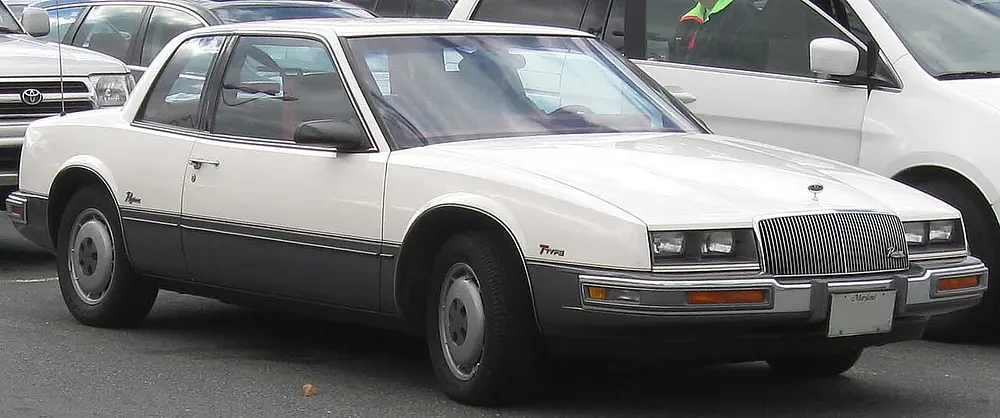 Buick Riviera 1986 · 3.8 L · 6 cylinders · Regular Gasoline · (FFS) · Automatic 4-spd · Front-Wheel Drive