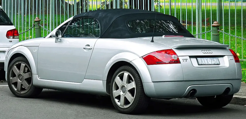 Audi TT Roadster 2001 · 1.8 L · 4 cylinders · Premium Gasoline · Manual 5-spd · Front-Wheel Drive